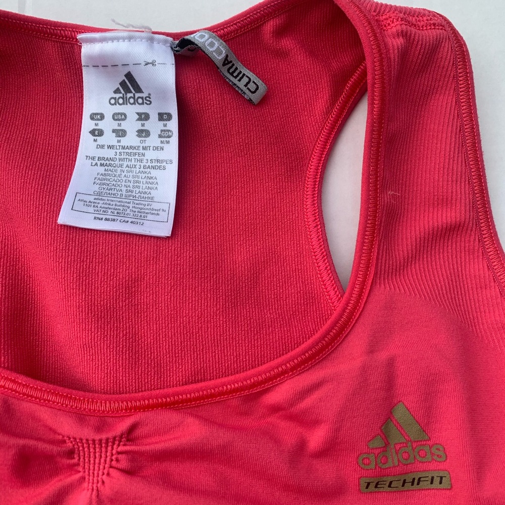 Women's Adidas Ribbed Tank Size:M - Picture 2 of 4